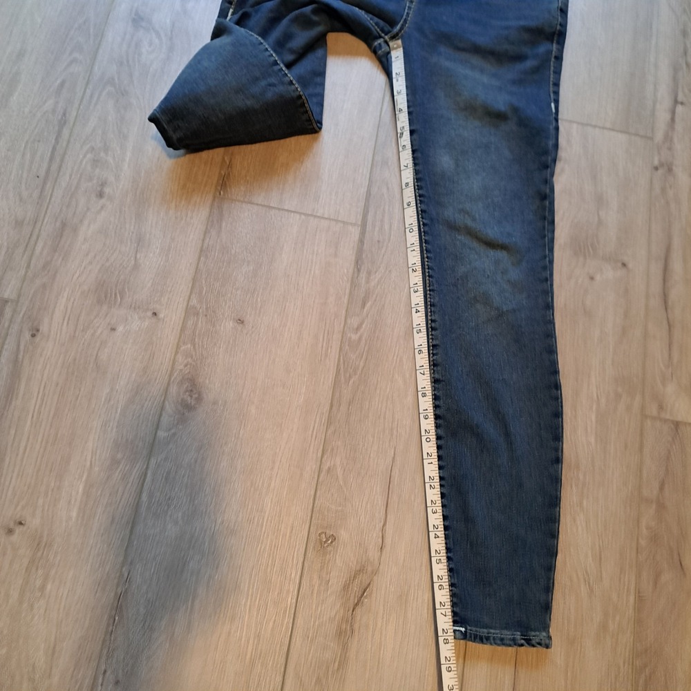 True Religion Jennie Curvy Jeans Womens 28 Blue Mid Rise Super Skinny Stretch - Picture 12 of 14